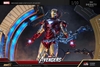 Mô Hình Ráp Sẵn Marvel Iron Man Mark 6 with Suit Up Gantry của ZDtoys