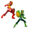 Mô Hình Lắp Ráp  SMP Kit Makes Pose Rockman EXE Heat Guts & Wood Shield Set của Bandai Nhật Bản