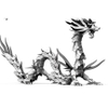 Mô hình Rồng ShenX Dragon Long bản màu trắng mắt vàng