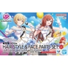Mô Hình Lắp Ráp 30MS - THE IDOLMASTER - OPTION HAIR STYLE & FACE PARTS SET - JURI SAIJO/NATSUHA ARISUGAWA của Bandai