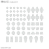 Mô Hình Lắp Ráp 30MS Bộ Phụ Kiện CUSTOMIZE MATERIAL (DECORATION PARTS 1 WHITE) của Bandai Nhật