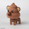 Mô Hình Lắp Ráp Clay Model Kit - Unkosol Day Animal Unchi Set 1 Cat & Bear của Bandai Nhật bản
