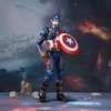 Mô Hình Ráp Sẵn Marvel Series Captain America with plastic holder của ZDtoys