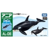 Mô hình Cá Voi cao cấp ANIA AL-08 Killer Whale (Floatable Ver,)(có thể nổi trên nước) Của TakaraTomy