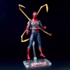 Mô Hình Ráp Sẵn Marvel Iron Spiderman with Luminous Stand - ZD Toys - ZM33 của ZDtoys