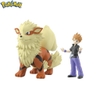 Mô Hình Nhân Vật POKEMON SCALE WORLD KANTO REGION BLUE & ARCANINE Chính hãng P-bandai JP