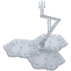 Giá trưng bày mô hình - Action Base 4 (màu Clear) - HG/RG/MG chính hãng Bandai Nhật Bản