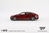 Mô Hình Xe MiniGT Box Version MGT00970 Mercedes-Benz EQS 580 4MATIC Red Metallic
