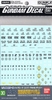 Decal nước GUNDAM DECAL 30 HGUC MULTIUSE - EARTH FEDERATION 1 của bandai Nhật Bản