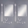 Đế Trưng Bày ACTION BASE 7 - CLEAR COLOR MIRROR STICKERS SET của Bandai Nhật Bản