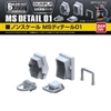 Mô hình lắp ráp Gundam Phụ kiện Builders Parts HD Non-Scale Ms Detail 01 của Bandai Nhật bản