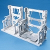 Đế mô hình System Base 001 White - Builders Parts - Trưng bày mô hình Gundam 1/144