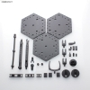 Giá trưng bày Gundam Action Base 4 Display HG RG MG Black Chính Hãng Bandai