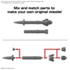 Mô Hình Lắp Ráp 30MM 1/144 Bộ Phụ Kiện OPTION PARTS SET 21 (MULTI MISSILE 1) của Bandai Nhật bản
