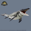 Mô Hình Lắp Ráp Khủng Long Plannosaurus Jurassic World Mosasaurus của Bandai Nhật Bản