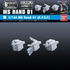 Mô hình lắp Ráp Phụ kiện Gundam BUILDERS PARTS HD 1/144 MS HAND 01 (E.F.S.F.) của Bandai nhật