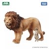 Mô hình động vật – Ania AS-01 Lion (With Suricata Suricatta) – Sư tử và chồn Mangut của Takara Tomy