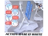 Giá trưng bày Gundam ACTION BASE 1 (WHITE) Display HG RG MG Black Chính Hãng Bandai