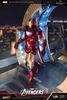 Mô Hình Ráp Sẵn Marvel Iron Man Mark 6 with Suit Up Gantry của ZDtoys