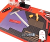 Dụng Cụ Hobby Mio 3 tờ Giấy Nhám nhiều cấp độ đa dụng kích thước 125x160 (Loại Không có keo dán)