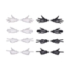 Mô hình Lắp Ráp 30MS Bộ Phụ kiện OPTION HAND PARTS [WHITE/BLACK] của Bandai Nhật Bản