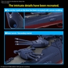 Mô Hình Lắp Ráp Space Battleship Yamato 2199 - 1/1000 SPACE BATTLESHIP YAMATO 3199 của Bandai Nhật bản