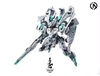 Mô Hình Lắp Ráp In Era+ RMD AZURE FALCON (có base, decal nước)