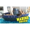 Mô hình lắp ráp ONE PIECE GRAND SHIP COLLECTION 07 Marine war ship Chính Hãng Bandai