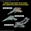 Mô Hình Lắp Ráp 1/1000 EFCF HYUGA CLASS BATTLECARRIER DCV-01 HYUGA của Bandai Nhật bản