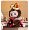 Mô Hình Labubu King POPMART THE MONSTERS Let's Checkmate Series-Vinyl Plush Doll Art Toy 40cm