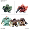 Mô Hình Lắp Ráp SD BB SENSHI MOBILE SUIT GUNDAM PRINCIPALITY OF ZEON MOBILE SUIT SET của Bandai Nhật bản