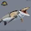 Mô Hình Lắp Ráp Khủng Long Plannosaurus Jurassic World Mosasaurus của Bandai Nhật Bản
