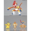 Mô hình lắp ráp Pokemon GOUKAZARU EVOLUTION SET của Bandai Nhật