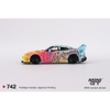 Mô Hình Xe MiniGT Card Version MGT00742 LB-Silhouette WORKS GT NISSAN 35GT-RR Ver.1 LBWK KUMA