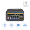 Switch công nghiệp AurCore AIS2004P L2+ 8GE | 12GE SFP | PoE/PoE+
