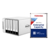 Combo thiết bị lưu trữ DAS TerraMaster D5-310 và ổ cứng HDD Toshiba MG dung lượng 4TB
