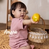 Set bộ ngắn tay mùa hè cho bé trai và bé gái Timon (3M-3Y)