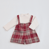 Quần yếm rời Dottie kẻ caro dành cho bé trai và bé gái (3M-3Y)