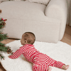 Set áo kèm quần Elves họa tiết kẻ sọc dành cho bé trai và bé gái (0M -3Y)