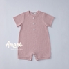Bodysuit ngắn tay cúc bấm đùi cho bé trai và bé gái Dumbo (0M-24M)