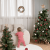 Set áo kèm quần Elves họa tiết kẻ sọc dành cho bé trai và bé gái (0M -3Y)