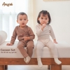 Set len mỏng Cocoon thiết kế cạp cao ấm áp cho bé trai và bé gái (0M-3Y)