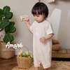 Bodysuit ngắn tay cúc bấm đùi cho bé trai và bé gái Dumbo (0M-24M)