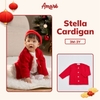 Áo khoác rời dập nổi hoa Stella Cardigan dành cho bé trai và bé gái (3M-3Y)