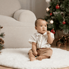 Set cộc tay Mint Suit áo sơ mi kèm quần đùi cho bé trai (3M-3Y)