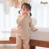 Áo nỉ Woolen thiết kế cổ cao 3 phân cho bé trai và bé gái (3M-3Y)
