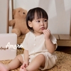 Bodysuit ngắn tay cúc bấm đùi cho bé trai và bé gái Dumbo (0M-24M)