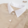 Set sơ mi dài tay Tee Suit áo sơ mi quần caro dành cho bé trai (3M-3Y)