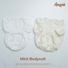 Bodysuit đùi Mint thiết kế họa tiết dập nổi cho bé gái (0-24M)