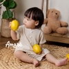 Bodysuit ngắn tay cúc bấm đùi cho bé trai và bé gái Dumbo (0M-24M)